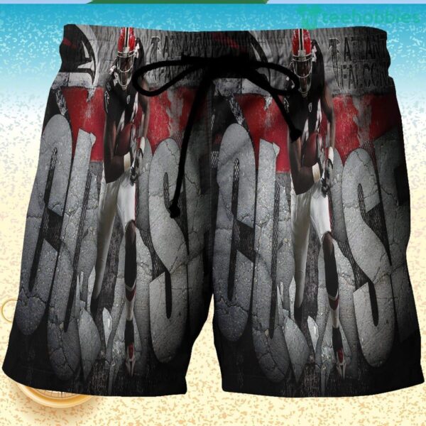Atlanta Falcons Player 44 3D Printed Hawaiian Shorts Product Photo 1