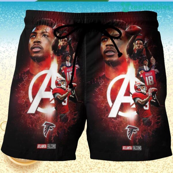 Atlanta Falcons Ridley 18 3D Printed Hawaiian Shorts Product Photo 1