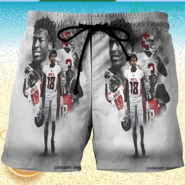 Atlanta Falcons Ridley 18 v2 3D Printed Hawaiian Shorts Product Photo 1