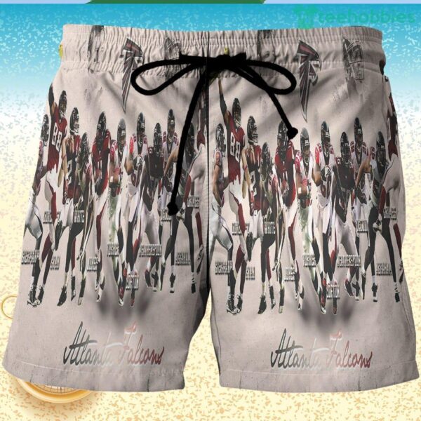 Atlanta Falcons Team2 3D Printed Hawaiian Shorts Product Photo 1
