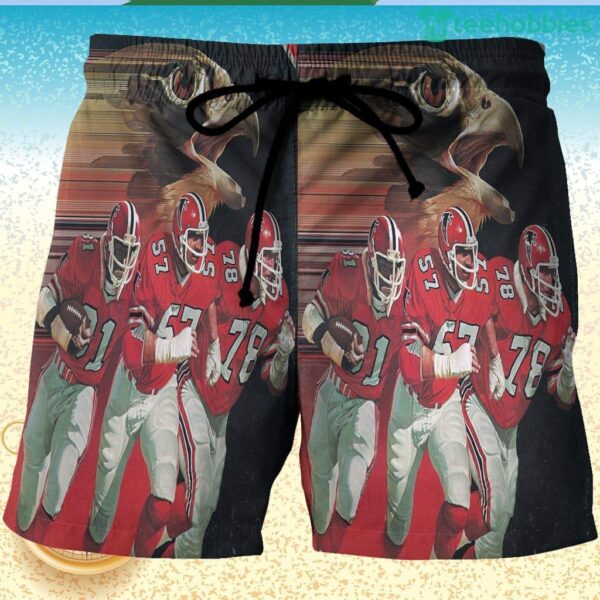 Atlanta Falcons Team7 3D Printed Hawaiian Shorts Product Photo 1