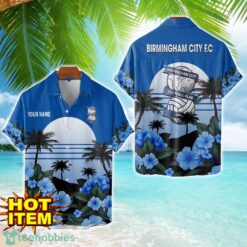 Birmingham City F.C Floral Flower 3D Hawaiian Shirt And Shorts Custom Name Product Photo 1