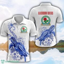 Blackburn Rovers Turtle White Polo Shirt For Men And Women Gofl Polo Product Photo 1
