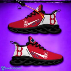 Boston Red Sox Team Logo Personalized Name MLB Max Soul Shoes For Men Women Sport Gift Product Photo 2