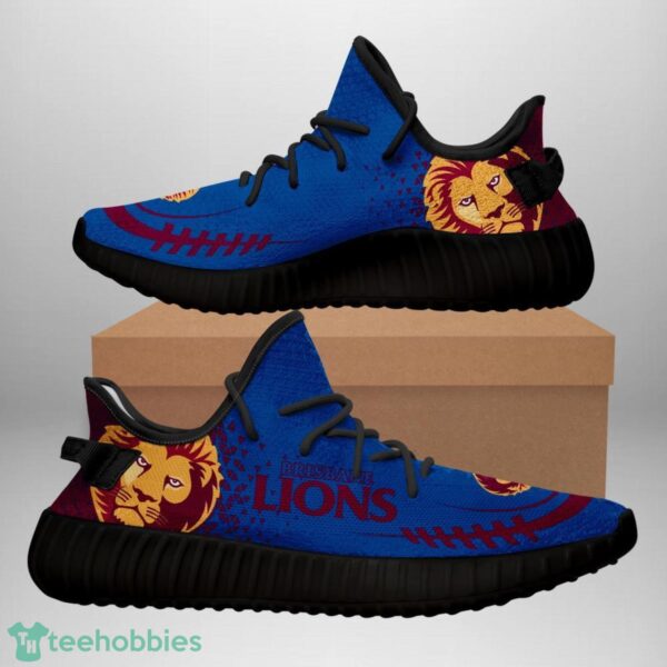 Brisbane Lions Yeezy Sneakers For Men And Women Sport Team Gift Product Photo 2