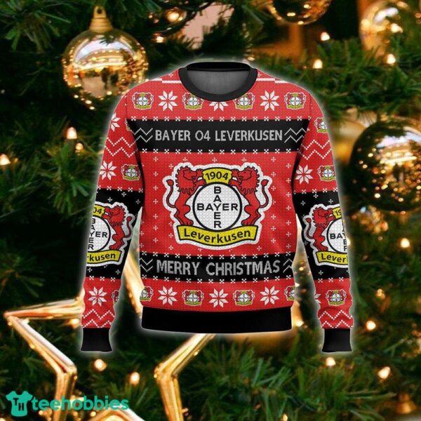 Bundesliga Bayer 04 Leverkusen Ugly Sweater New Fashion Gift For Men And Women Fans - Bundesliga Bayer 04 Leverkusen Ugly Sweater_ 2