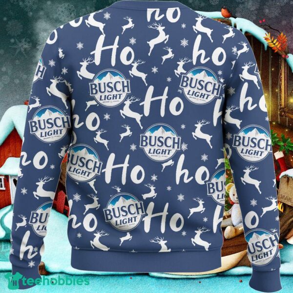 Busch Light Christmas Hohoho Ugly Sweater Christmas Gift For Men And Women Holidays - Busch Light Christmas Hohoho Ugly Sweater_ 2