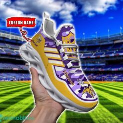 Camo Pattern Shoes Minnesota VikingsMax Soul Shoes Sneakers Custom Name For Men And Women Product Photo 1