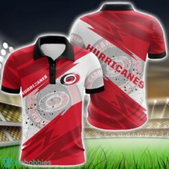 Carolina Hurricanes All Over Print 3D Polo Shirt Golf Lover Gift Product Photo 1