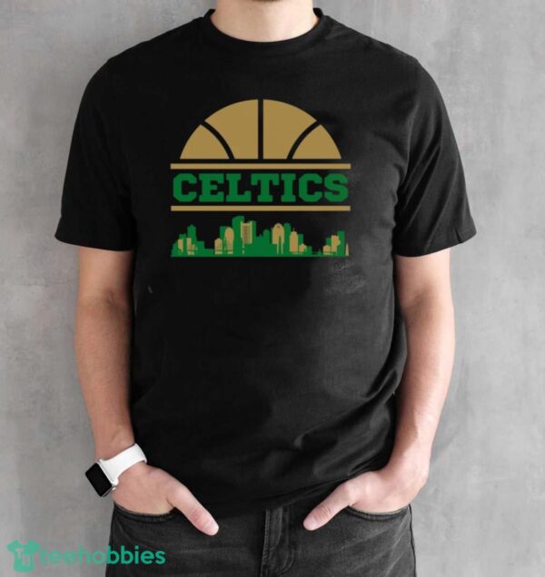 Celtic T Shirt, Boston Basketball Unisex Shirt - Black Unisex T-Shirt