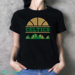 Celtic T Shirt, Boston Basketball Unisex Shirt - Ladies T-Shirt