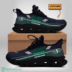 CFL Saskatchewan Roughriders Max Soul Shoes Custom Name Clunky Sneakers Sport Gift Product Photo 1
