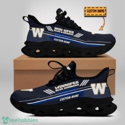 CFL Winnipeg Blue Bombers Max Soul Shoes Custom Name Clunky Sneakers Sport Gift Product Photo 1