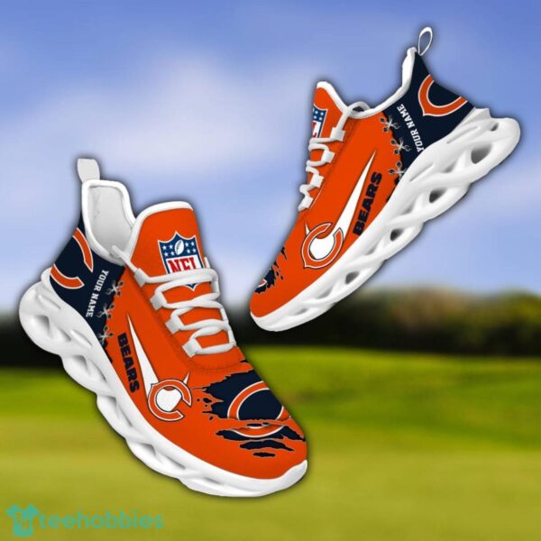 Chicago Bears Personalized Name NFL Limited Max Soul Shoes Product Photo 3