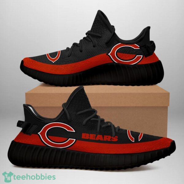 Chicago Bears Yeezy Sneakers For Men And Women Sport Team Gift Product Photo 2