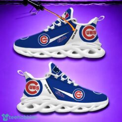 Chicago Cubs Team Logo Personalized Name MLB Max Soul Shoes For Men Women Sport Gift Product Photo 1