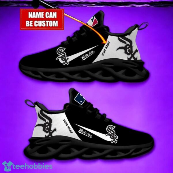 Chicago White Sox Team Logo Personalized Name MLB Max Soul Shoes For Men Women Sport Gift Product Photo 2