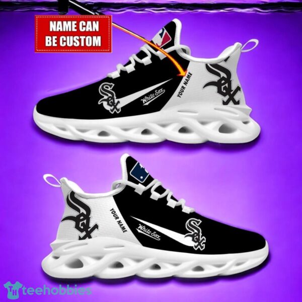 Chicago White Sox Team Logo Personalized Name MLB Max Soul Shoes For Men Women Sport Gift Product Photo 1