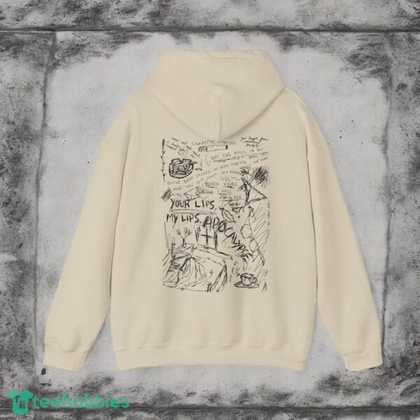 Cigarettes After Sex Apocalypse Hand Drawn Doodle - T-Shirt Product Photo 4