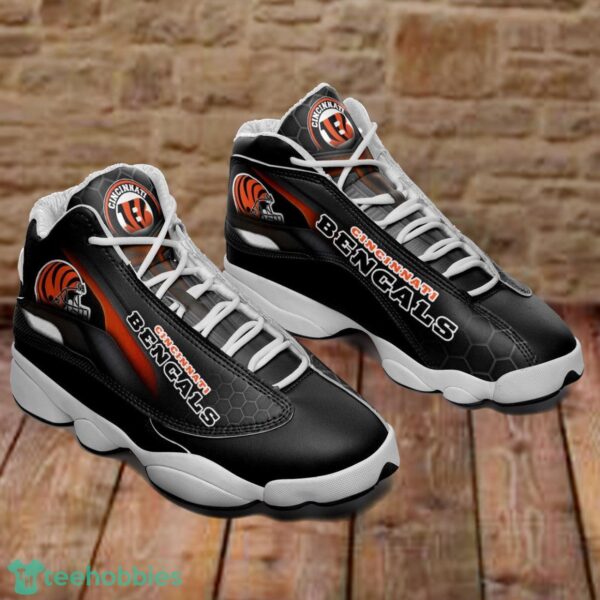 Cincinnati Bengals Air Jordan 13 Sneakers Sport Shoes Gift For Men And Women Product Photo 1
