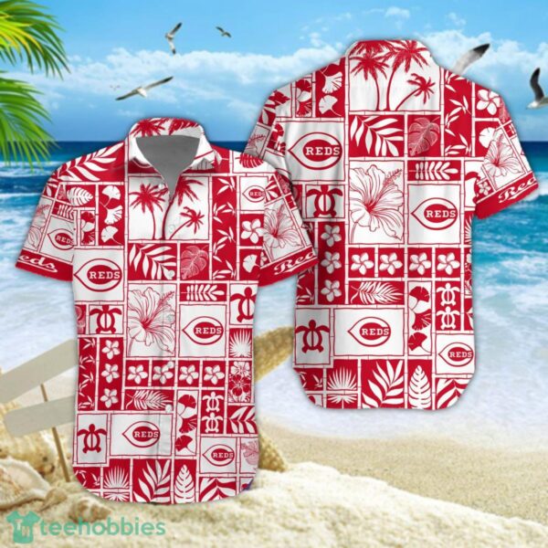 Cincinnati Reds Beach Hawaiian Shirt For Fans Product Photo 1