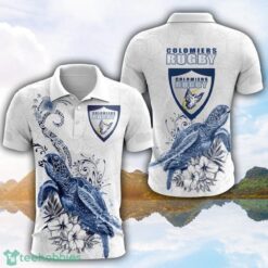 Colomiers rugby Turtle White Polo Shirt For Men And Women Gofl Polo Product Photo 1