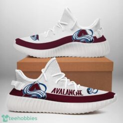 Colorado Avalanche Yeezy Sneakers For Men And Women Sport Team Gift Product Photo 1
