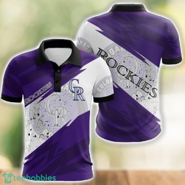 Colorado Rockies All Over Print 3D Polo Shirt Golf Lover Gift Product Photo 1