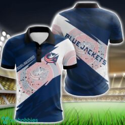 Columbus Blue Jackets All Over Print 3D Polo Shirt Golf Lover Gift Product Photo 1