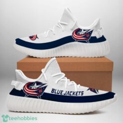 Columbus Blue Jackets Yeezy Sneakers For Men And Women Sport Team Gift Product Photo 1