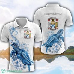 Coventry City F.C Turtle White Polo Shirt For Men And Women Gofl Polo Product Photo 1