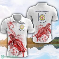Crewe Alexandra F.C Turtle White Polo Shirt For Men And Women Gofl Polo Product Photo 1