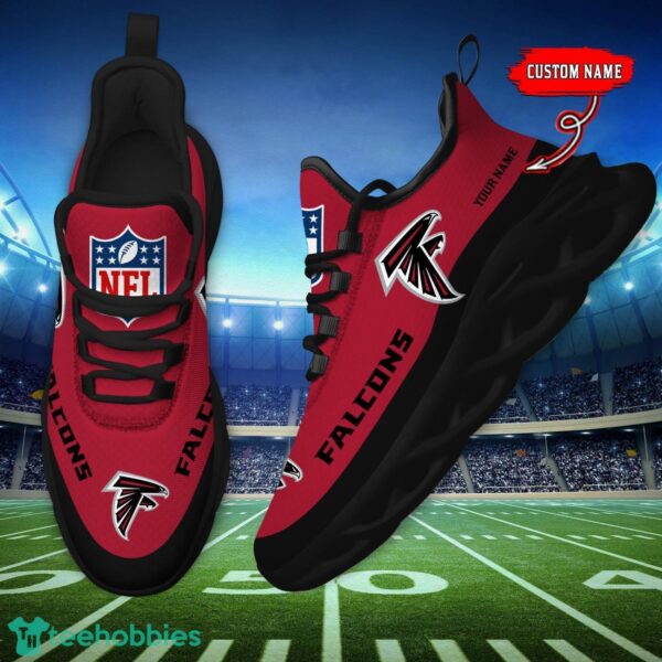 Custom Name Atlanta Falcons Max Soul Shoes Sneakers Sport Gift Product Photo 5