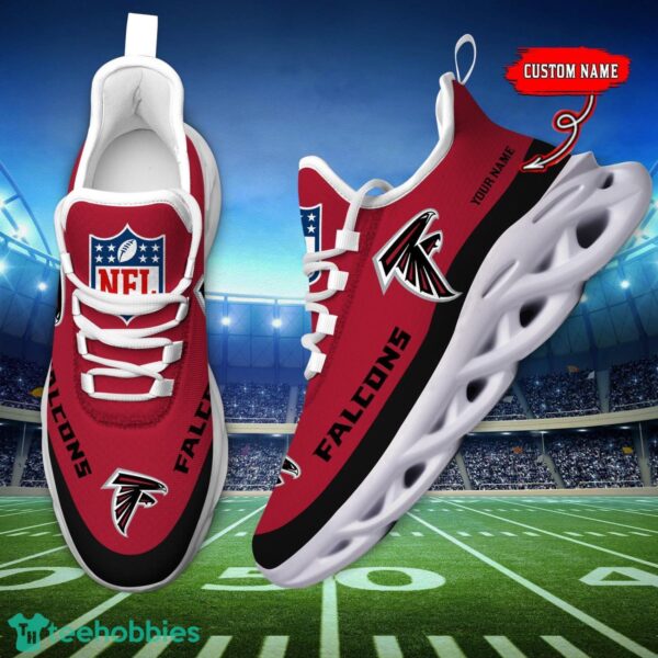 Custom Name Atlanta Falcons Max Soul Shoes Sneakers Sport Gift Product Photo 6