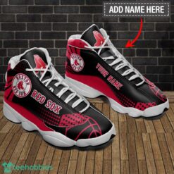 Custom Name Boston Red Sox Custom Name Sports Air Jordan 13 Sneakers Product Photo 1