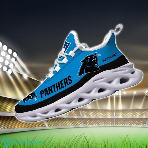 Custom Name Carolina Panthers Max Soul Shoes Sneakers Sport Gift Product Photo 3