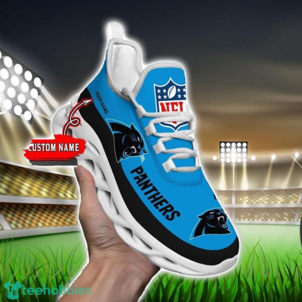 Custom Name Carolina Panthers Max Soul Shoes Sneakers Sport Gift Product Photo 4