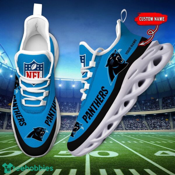 Custom Name Carolina Panthers Max Soul Shoes Sneakers Sport Gift Product Photo 6