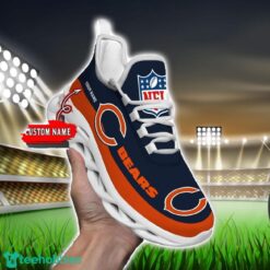 Custom Name Chicago Bears Max Soul Shoes Sneakers Sport Gift Product Photo 4