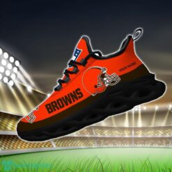 Custom Name Cleveland Browns Max Soul Shoes Sneakers Sport Gift Product Photo 2
