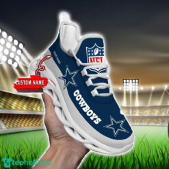 Custom Name Dallas Cowboys Max Soul Shoes Sneakers Sport Gift Product Photo 1