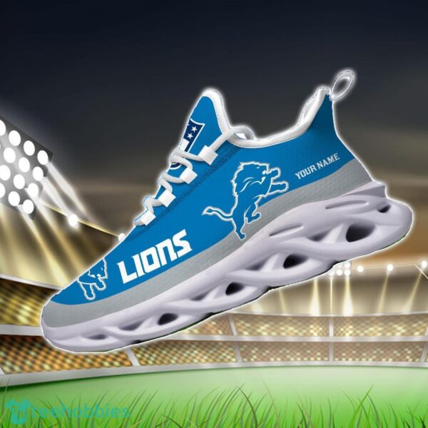 Custom Name Detroit Lions Max Soul Shoes Sneakers Sport Gift Product Photo 3