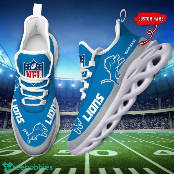 Custom Name Detroit Lions Max Soul Shoes Sneakers Sport Gift Product Photo 6