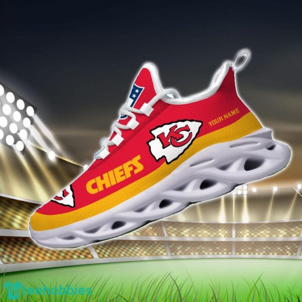 Custom Name Kansas City Chiefs Max Soul Shoes Sneakers Sport Gift Product Photo 3