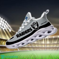Custom Name Las Vegas Raiders Max Soul Shoes Sneakers Sport Gift Product Photo 3