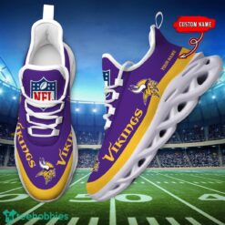 Custom Name Minnesota Vikings Max Soul Shoes Sneakers Sport Gift Product Photo 6