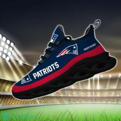 Custom Name New England Patriots Max Soul Shoes Sneakers Sport Gift Product Photo 2