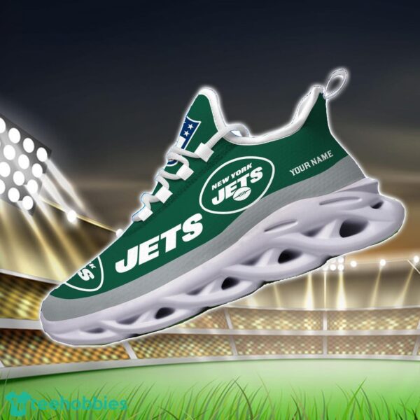 Custom Name New York Jets Max Soul Shoes Sneakers Sport Gift Product Photo 3