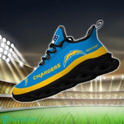 Custom Name San Diego Chargers Max Soul Shoes Sneakers Sport Gift Product Photo 2