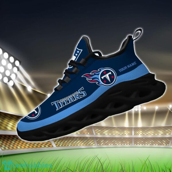 Custom Name Tennessee Titans Max Soul Shoes Sneakers Sport Gift Product Photo 2
